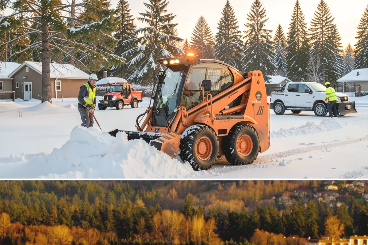 Emergency Sidewalk Clearing in Kenmore, King County, WA - Emergency sidewalk clearing is available throughout winter whenever a storm threatens compliance and pedestrian safety.