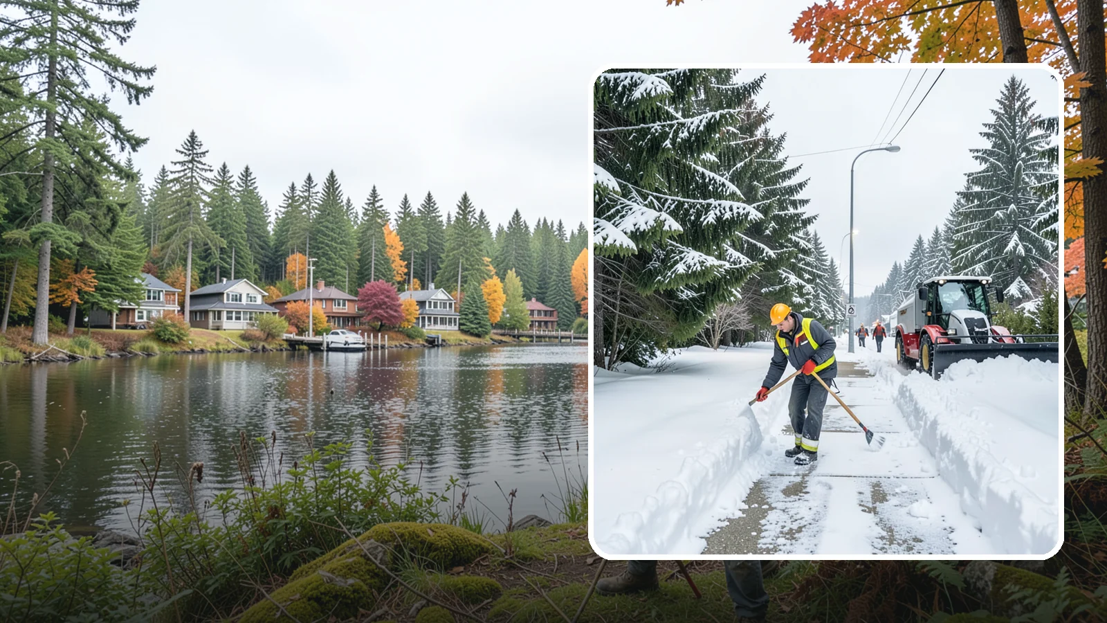 Emergency Sidewalk Clearing in La Conner, Skagit County, WA - We clear public and private sidewalks across Western Washington on demand so pedestrians stay safe and your property stays...