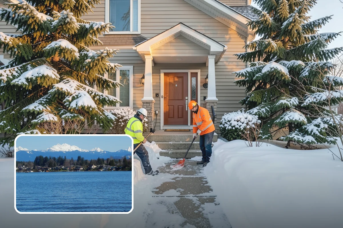 Emergency Sidewalk Clearing in Lake Stevens, Snohomish County, WA - Rapid clearing to meet local sidewalk ordinances