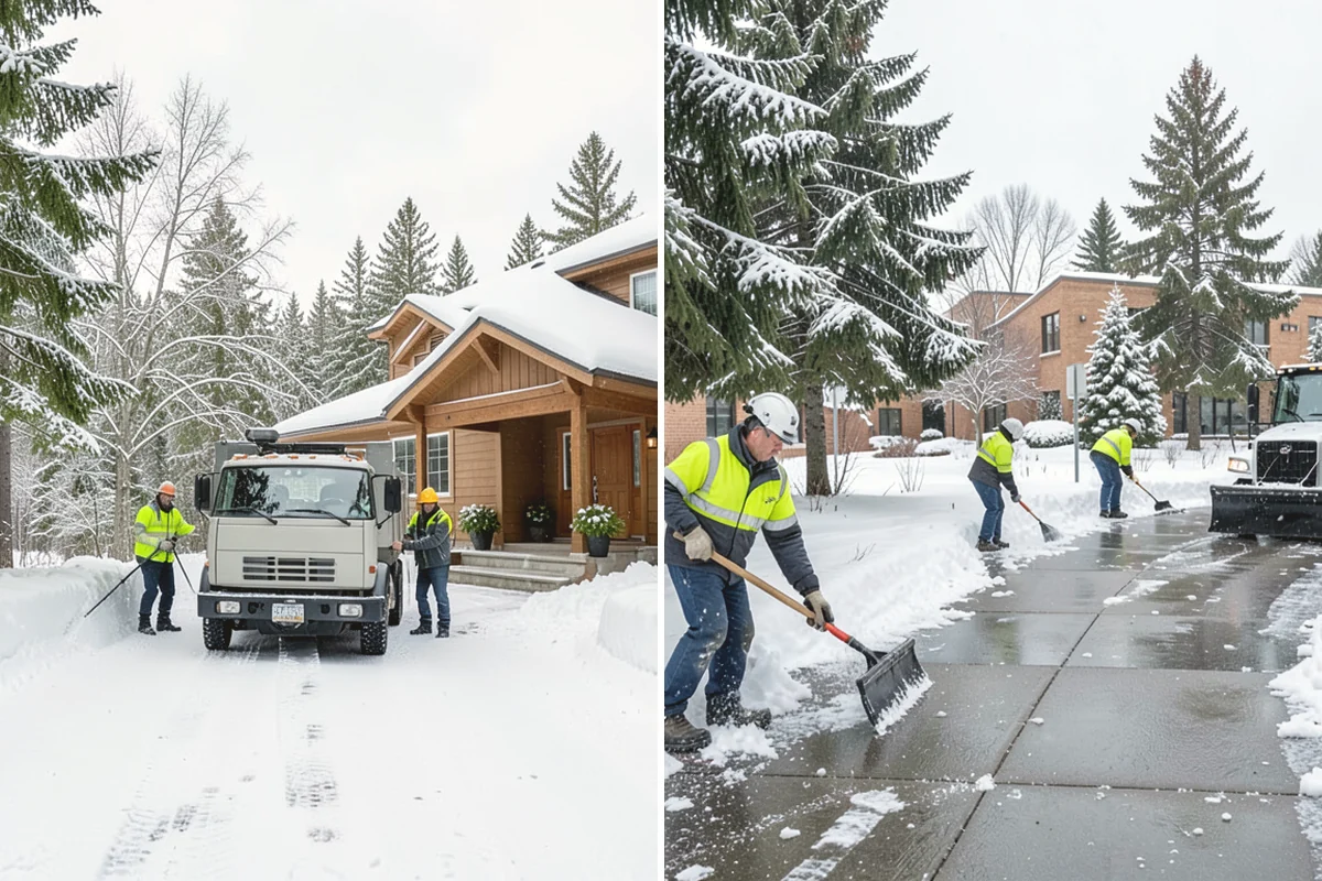Emergency Sidewalk Clearing in Lake Stevens, Snohomish County, WA - Confirm the sidewalk sections and compliance requirements