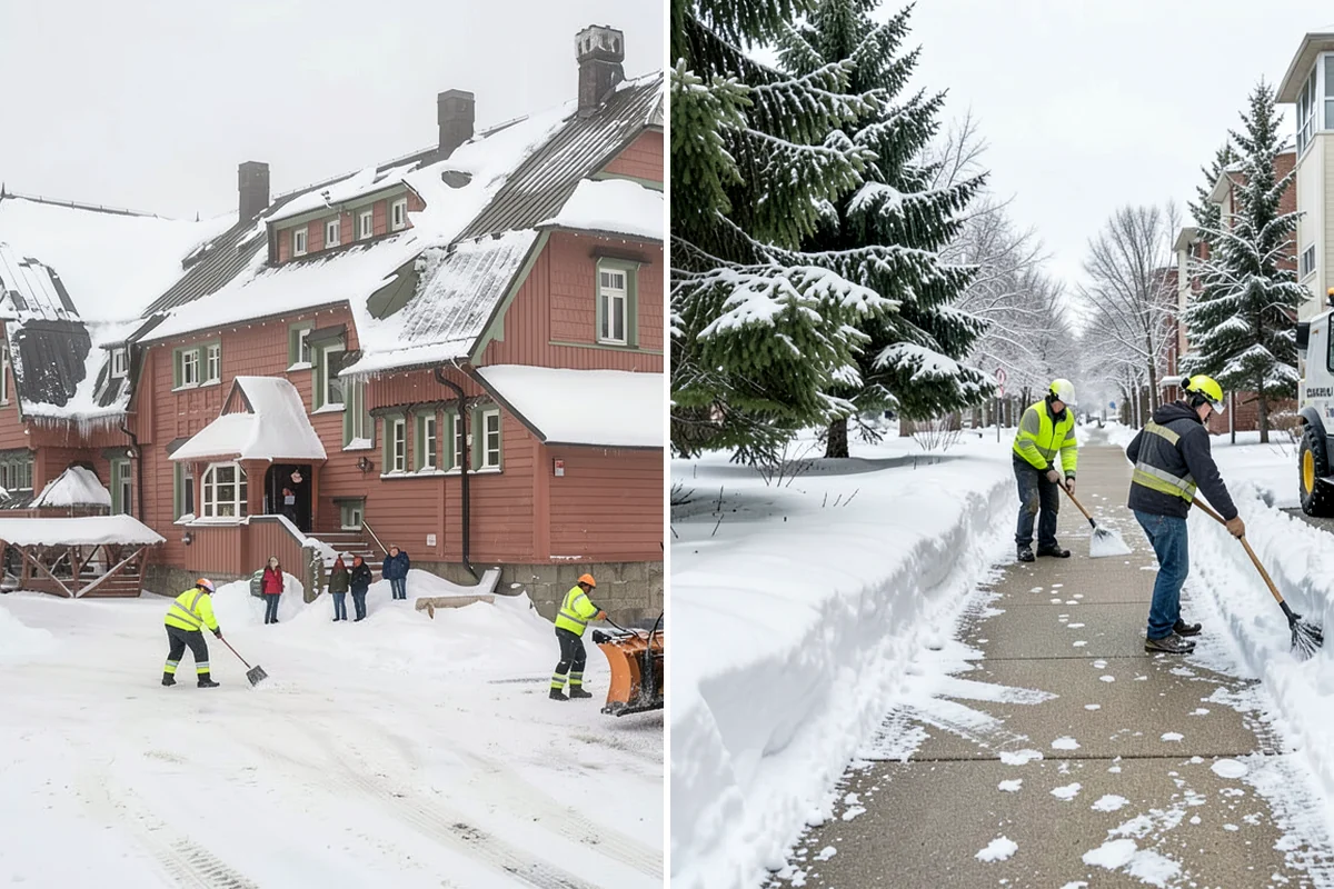 Emergency Sidewalk Clearing in Lakewood, Pierce County, WA - Confirm the sidewalk sections and compliance requirements