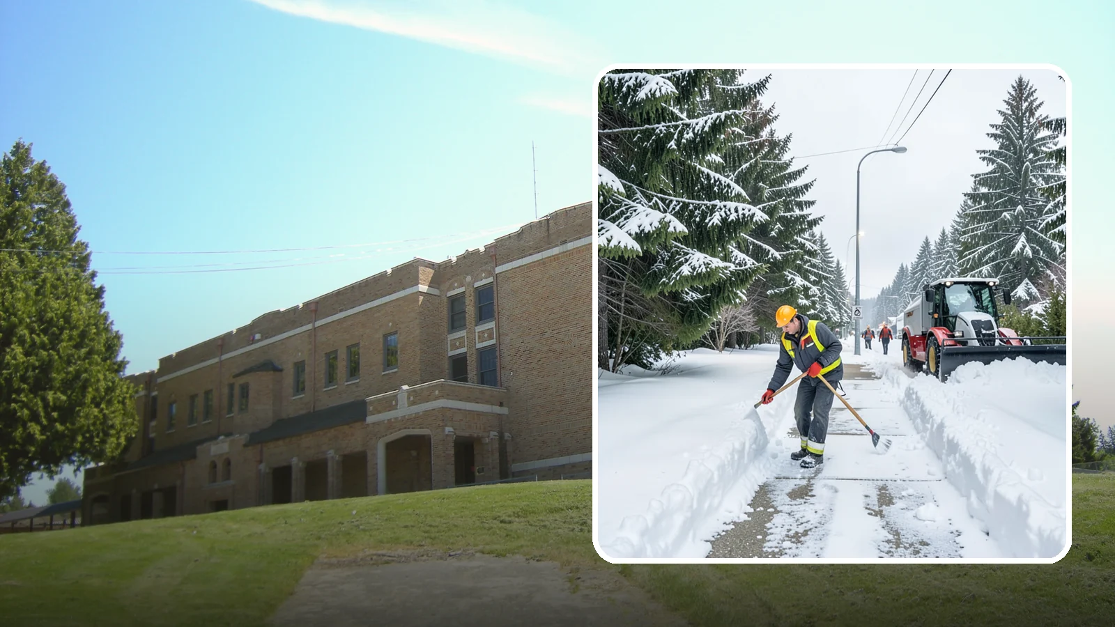Emergency Sidewalk Clearing in Maple Valley, King County, WA - We clear public and private sidewalks across Western Washington on demand so pedestrians stay safe and your property stays...