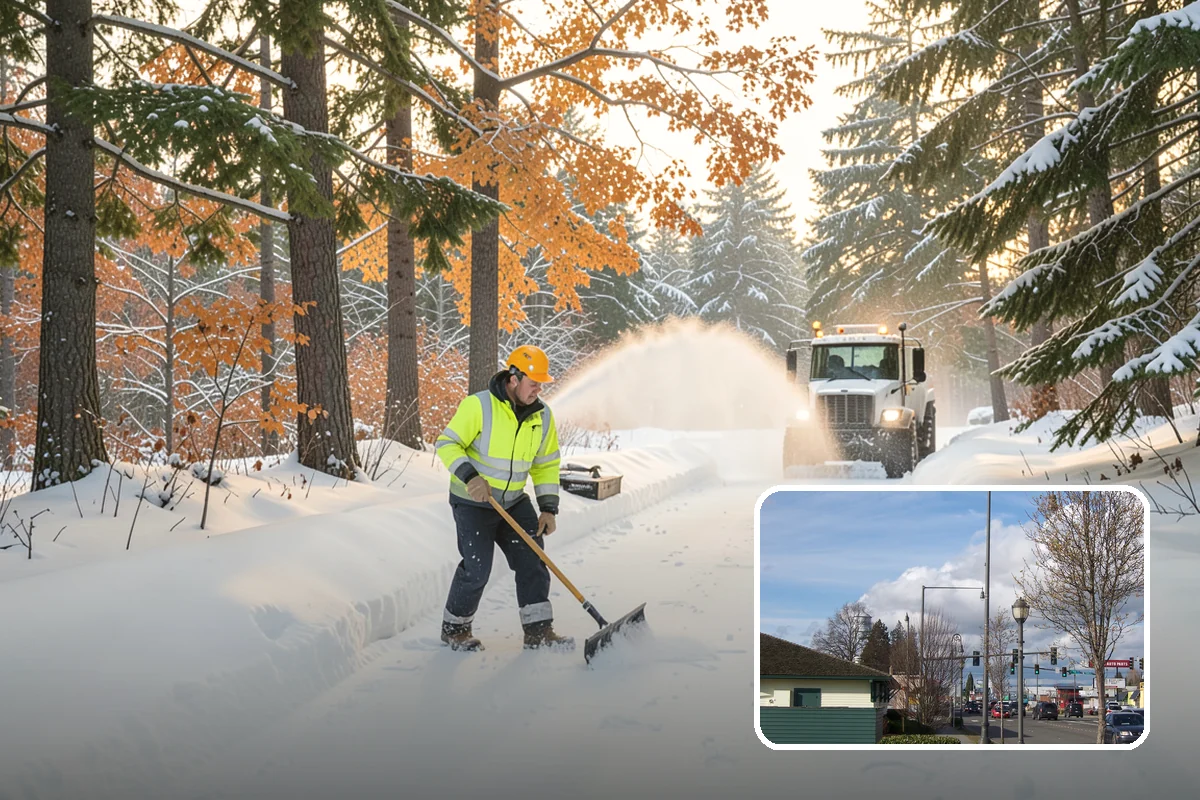 Emergency Sidewalk Clearing in Marysville, Snohomish County, WA - Rapid clearing to meet local sidewalk ordinances
