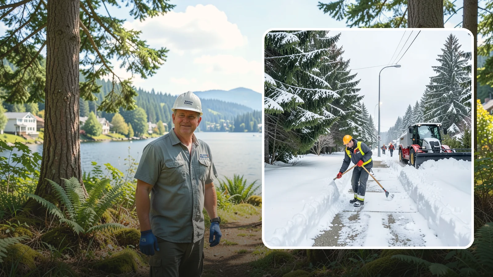 Emergency Sidewalk Clearing in Milton, King County, WA - We clear public and private sidewalks across Western Washington on demand so pedestrians stay safe and your property stays...