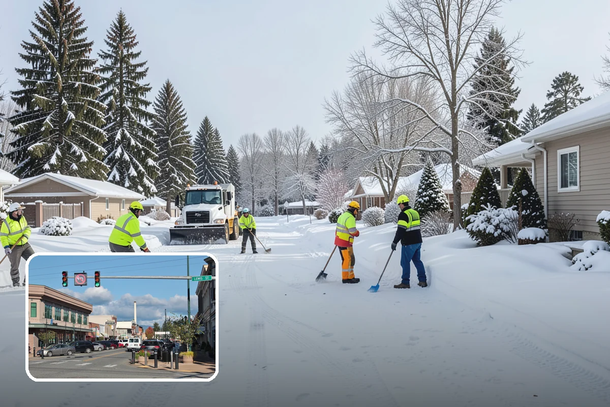 Emergency Sidewalk Clearing in Monroe, Snohomish County, WA - Rapid clearing to meet local sidewalk ordinances
