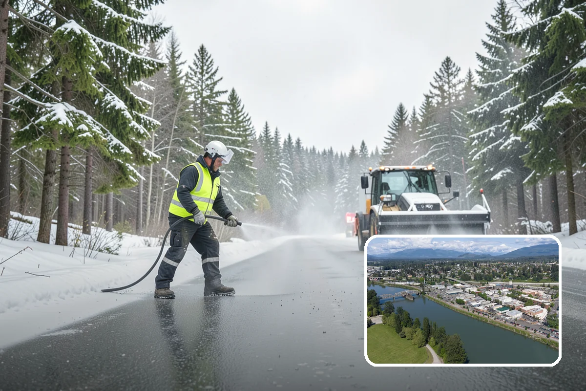 Emergency Sidewalk Clearing in Mount Vernon, Skagit County, WA - Rapid clearing to meet local sidewalk ordinances