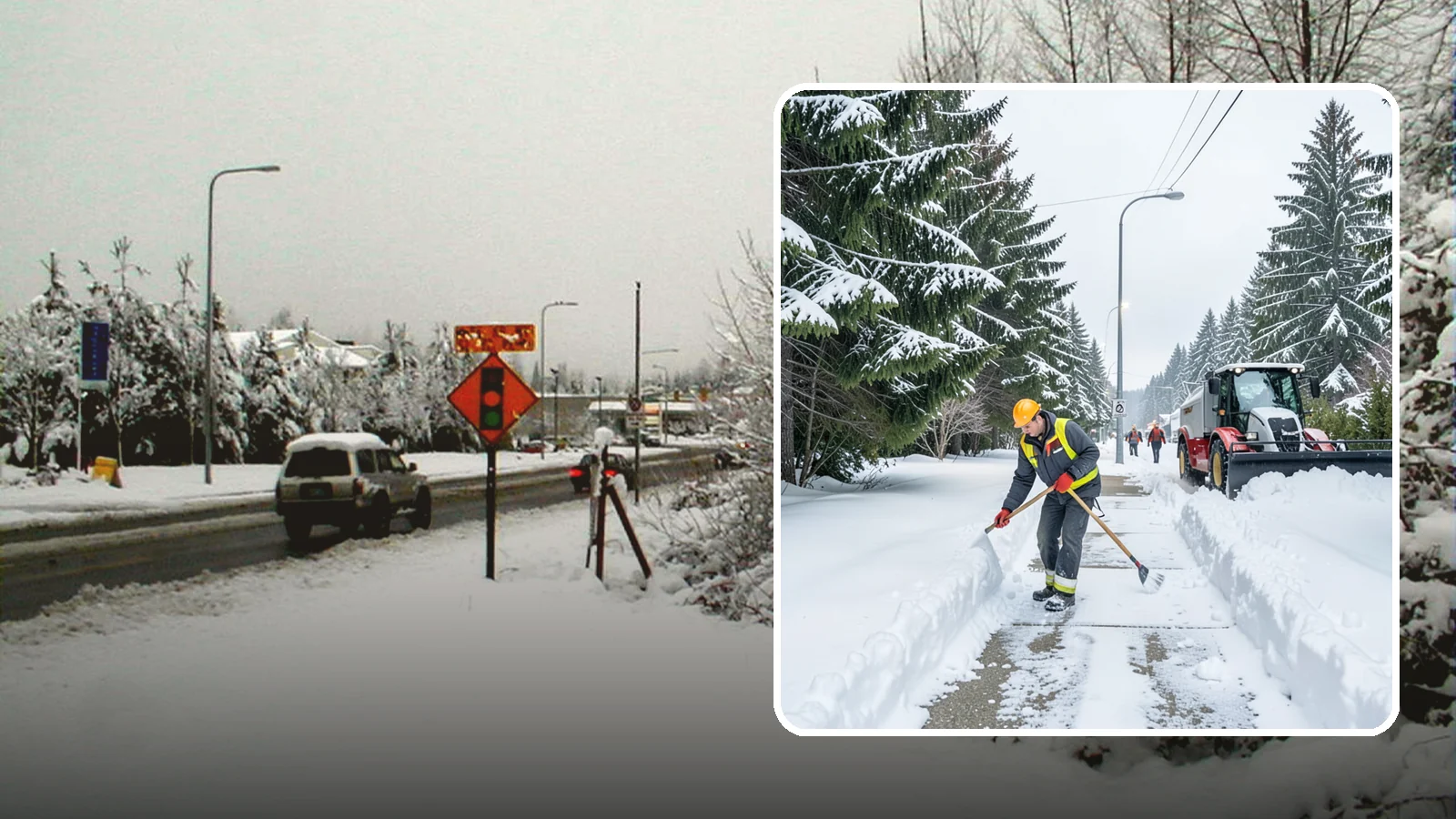 Emergency Sidewalk Clearing in Newcastle, King County, WA - We clear public and private sidewalks across Western Washington on demand so pedestrians stay safe and your property stays...