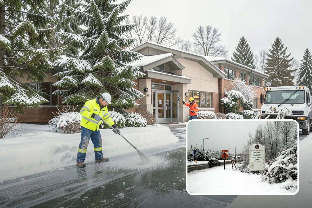 Emergency Sidewalk Clearing in Newcastle, King County, WA - Rapid clearing to meet local sidewalk ordinances