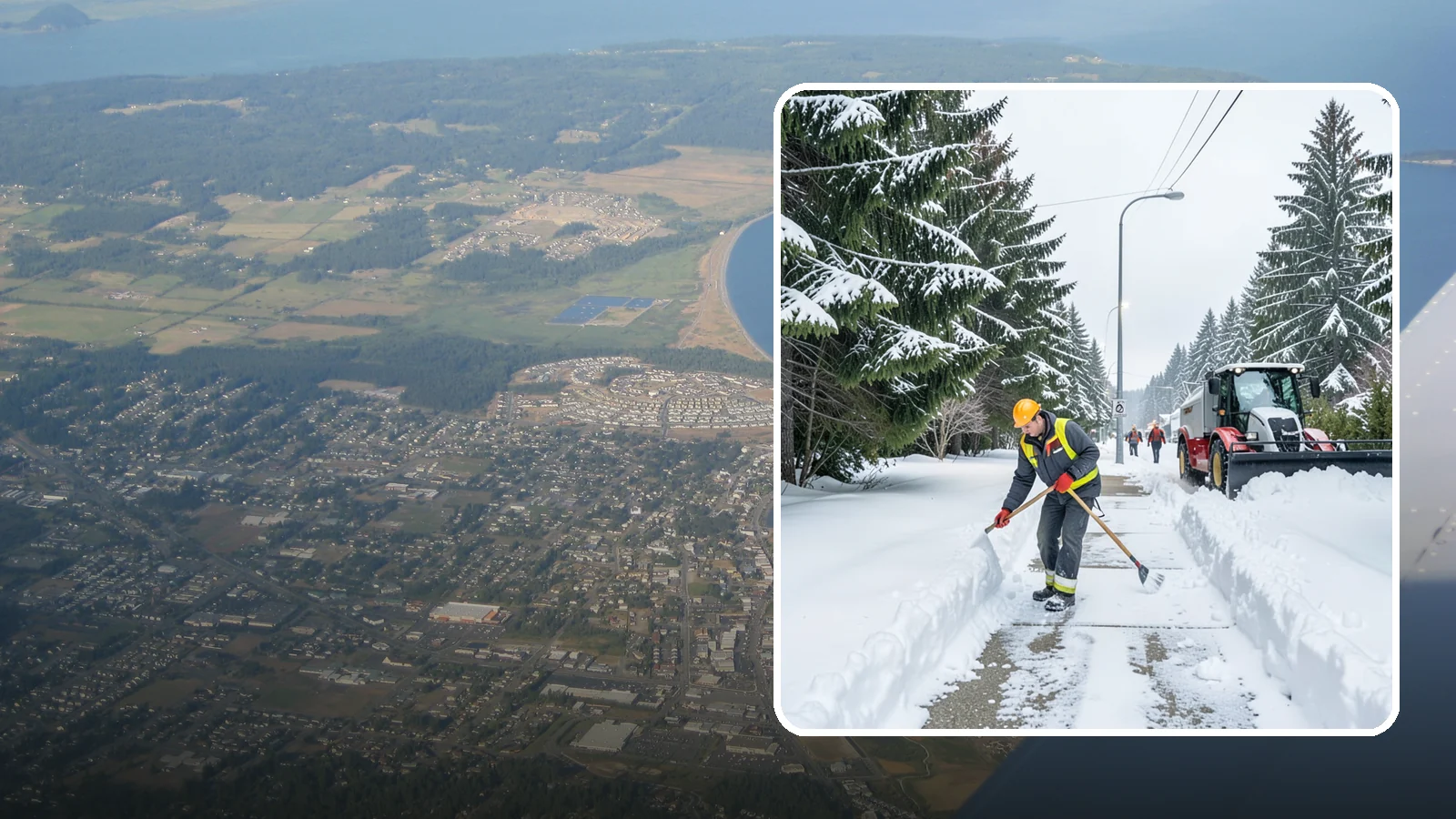 Emergency Sidewalk Clearing in Oak Harbor, Island County, WA - We clear public and private sidewalks across Western Washington on demand so pedestrians stay safe and your property stays...