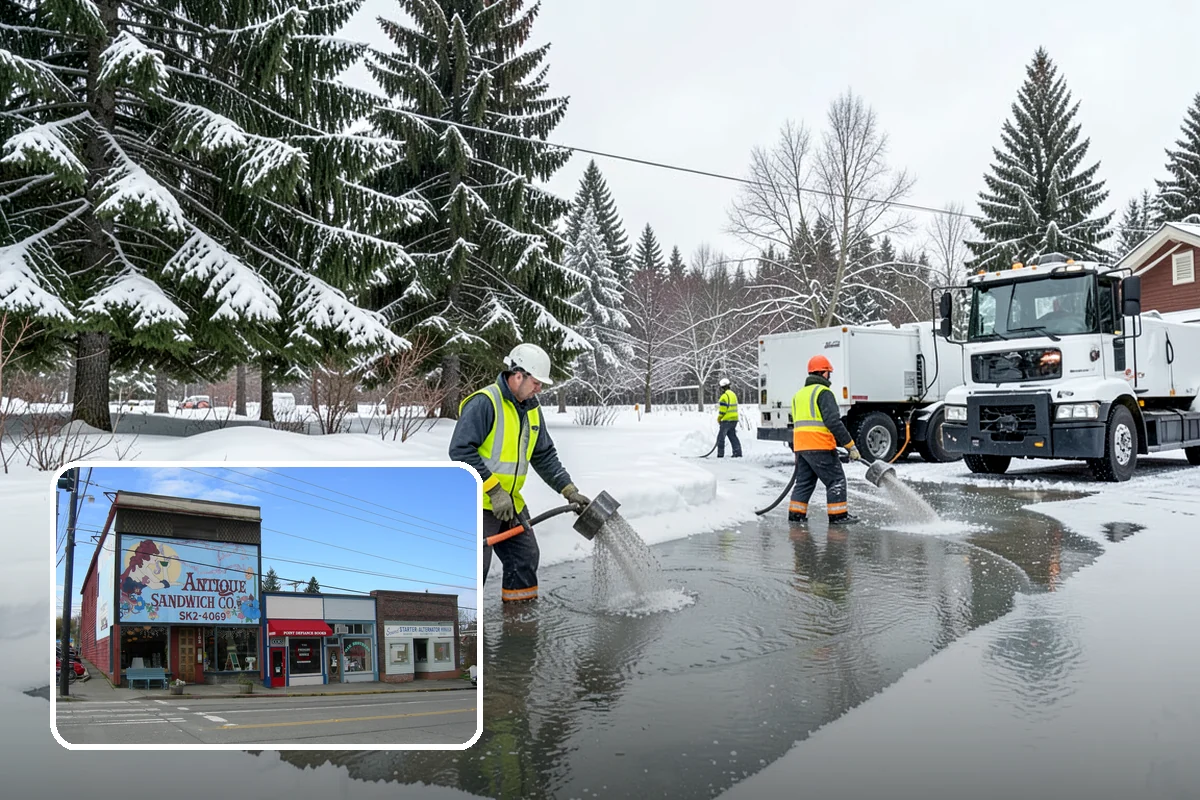 Emergency Sidewalk Clearing in Ruston, Pierce County, WA - Rapid clearing to meet local sidewalk ordinances