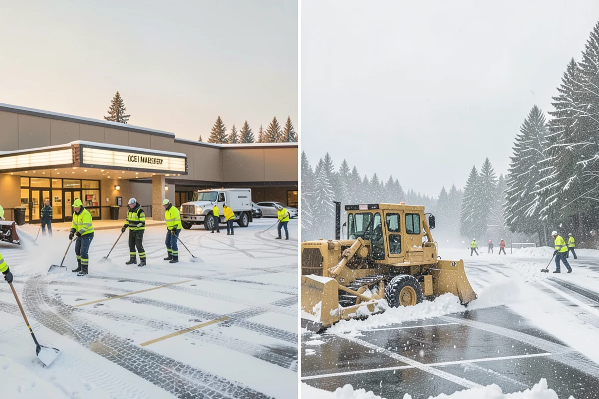 Emergency Sidewalk Clearing in Ruston, Pierce County, WA - Confirm the sidewalk sections and compliance requirements