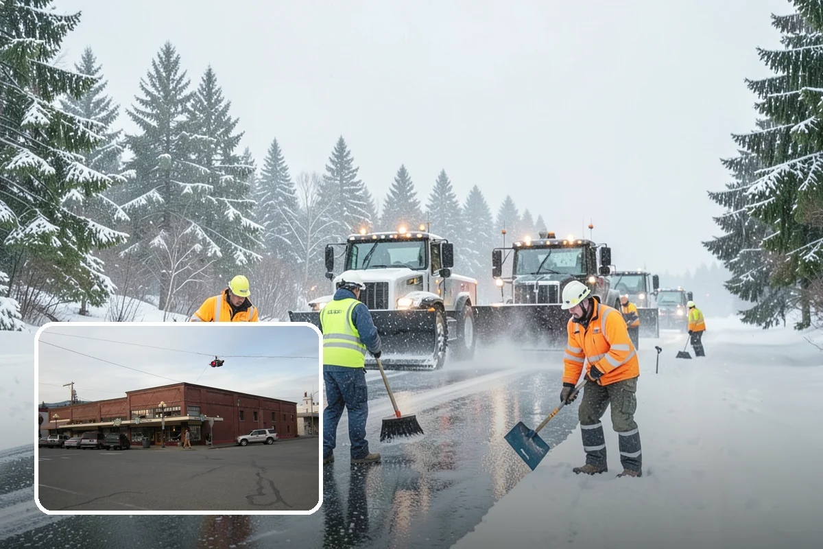 Emergency Sidewalk Clearing in Sedro-Woolley, Skagit County, WA - Rapid clearing to meet local sidewalk ordinances