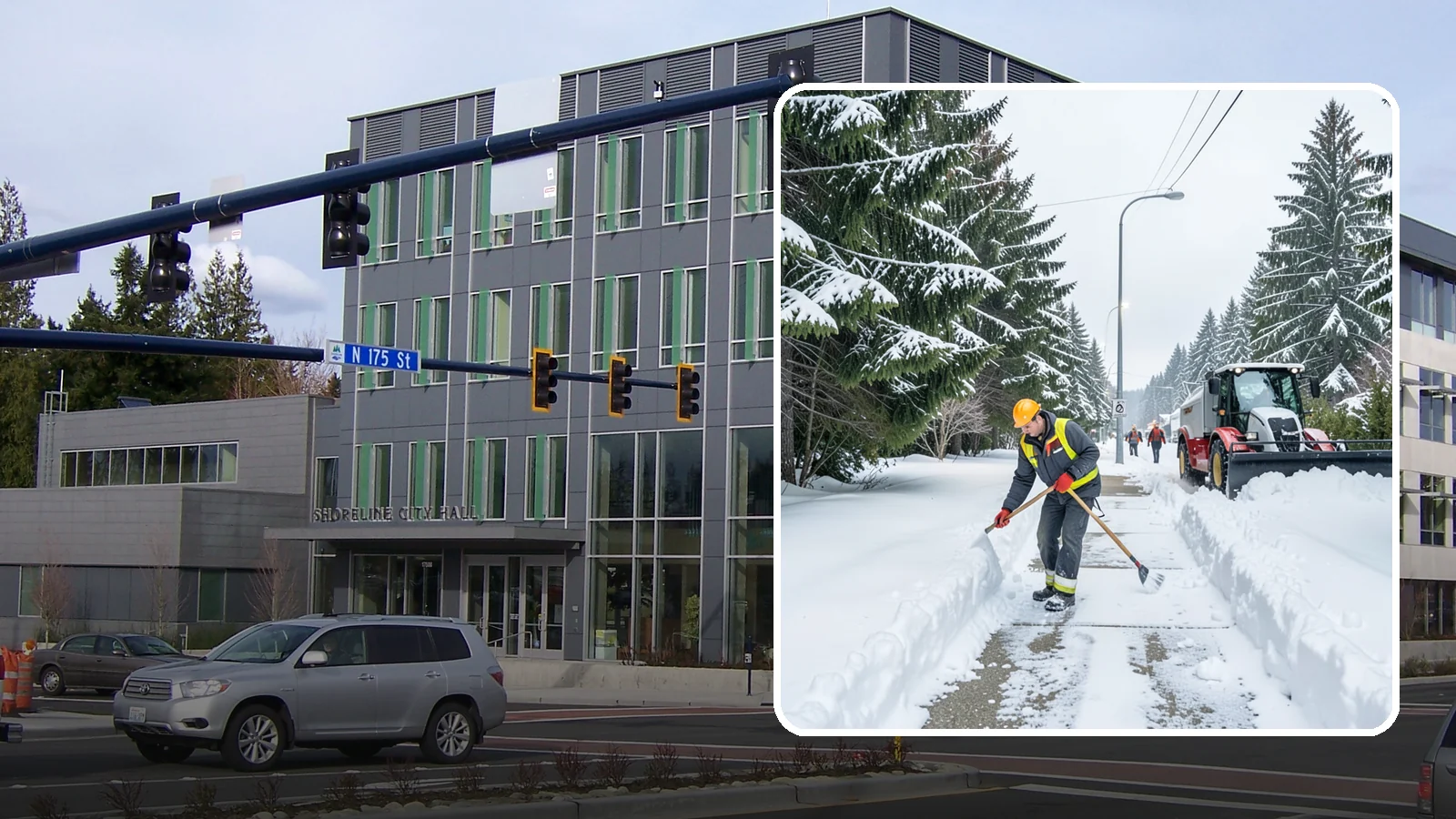 Emergency Sidewalk Clearing in Shoreline, King County, WA - We clear public and private sidewalks across Western Washington on demand so pedestrians stay safe and your property stays...