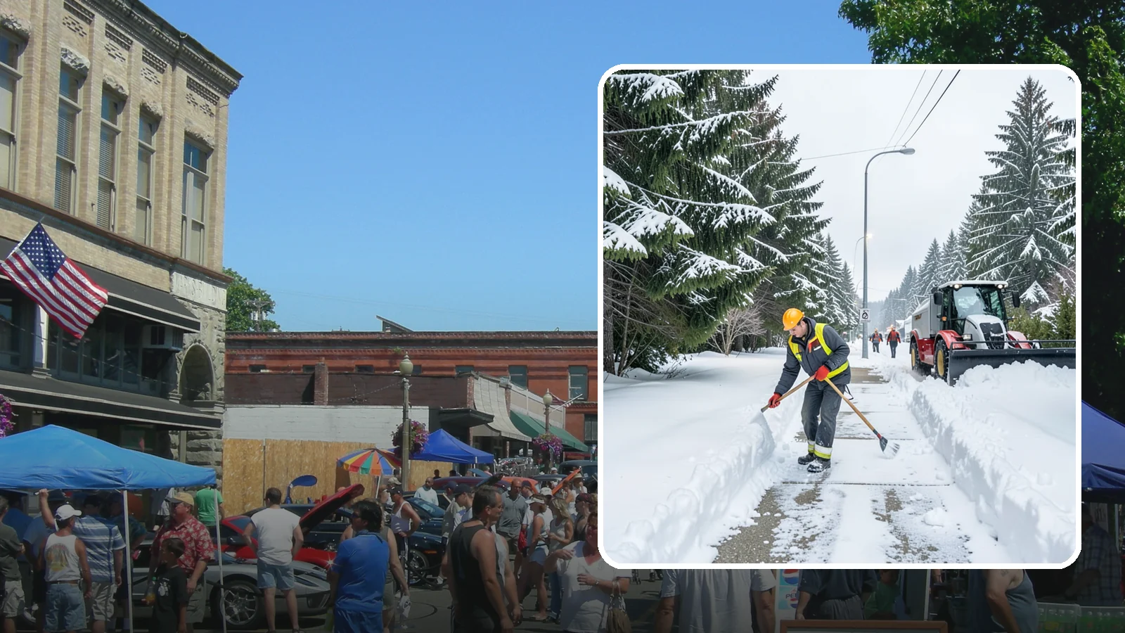 Emergency Sidewalk Clearing in Snohomish, Snohomish County, WA - We clear public and private sidewalks across Western Washington on demand so pedestrians stay safe and your property stays...