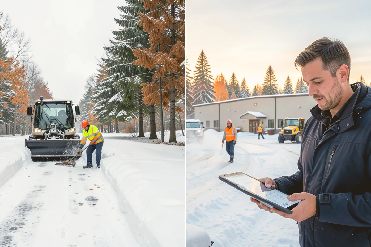 Emergency Sidewalk Clearing in Stanwood, Snohomish County, WA - Confirm the sidewalk sections and compliance requirements