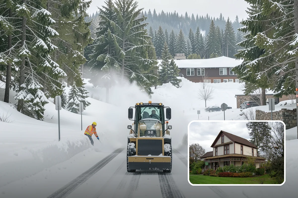 Emergency Sidewalk Clearing in Sumner, Pierce County, WA - Rapid clearing to meet local sidewalk ordinances