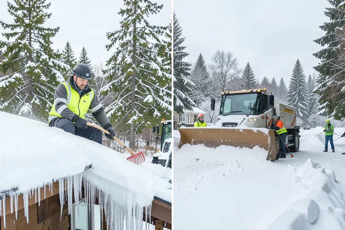 Emergency Sidewalk Clearing in Sumner, Pierce County, WA - Confirm the sidewalk sections and compliance requirements