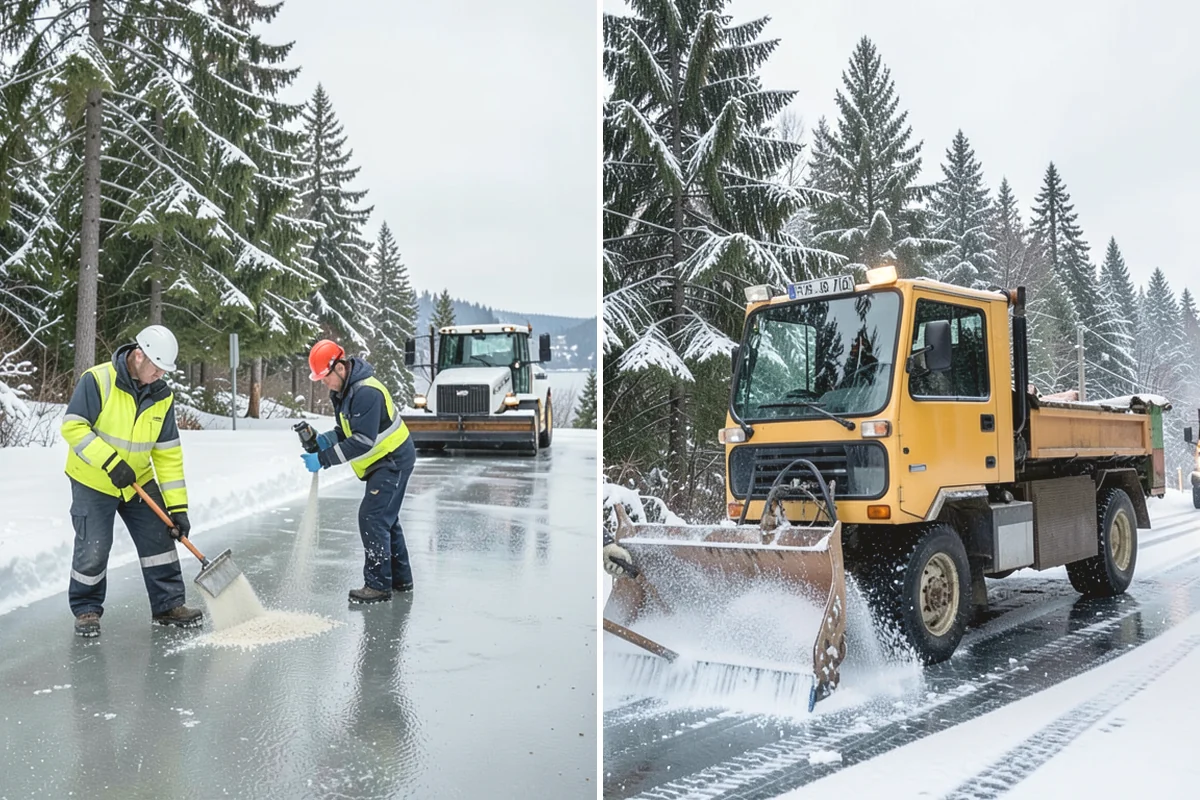 Emergency Sidewalk Clearing in University Place, Pierce County, WA - Confirm the sidewalk sections and compliance requirements