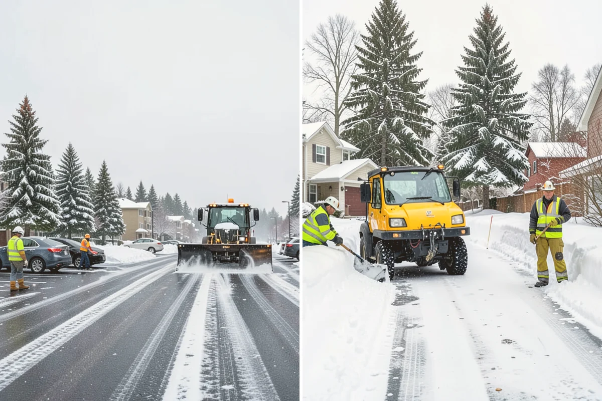 Emergency Snow Response in Bellevue, King County, WA - Take your call and confirm location and priority areas