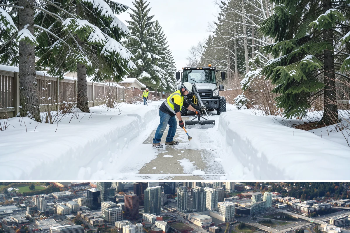 Emergency Snow Response in Bellevue, King County, WA - Emergency calls spike during sudden lowland snow events, most often between December and February.