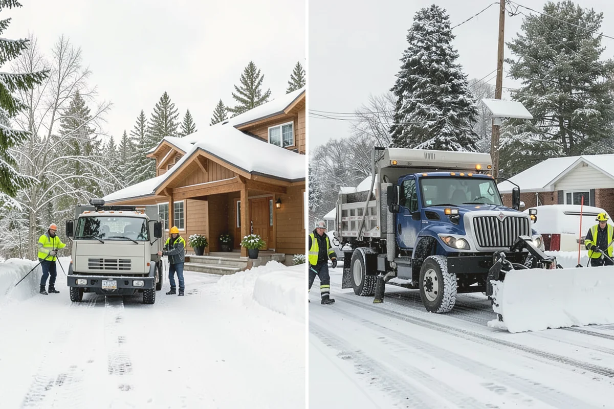 Emergency Snow Response in Black Diamond, King County, WA - Take your call and confirm location and priority areas