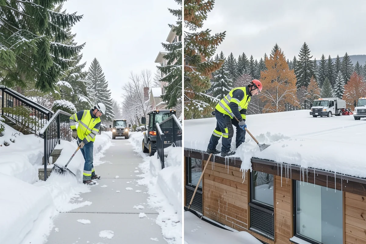 Emergency Snow Response in Bonney Lake, Pierce County, WA - Take your call and confirm location and priority areas