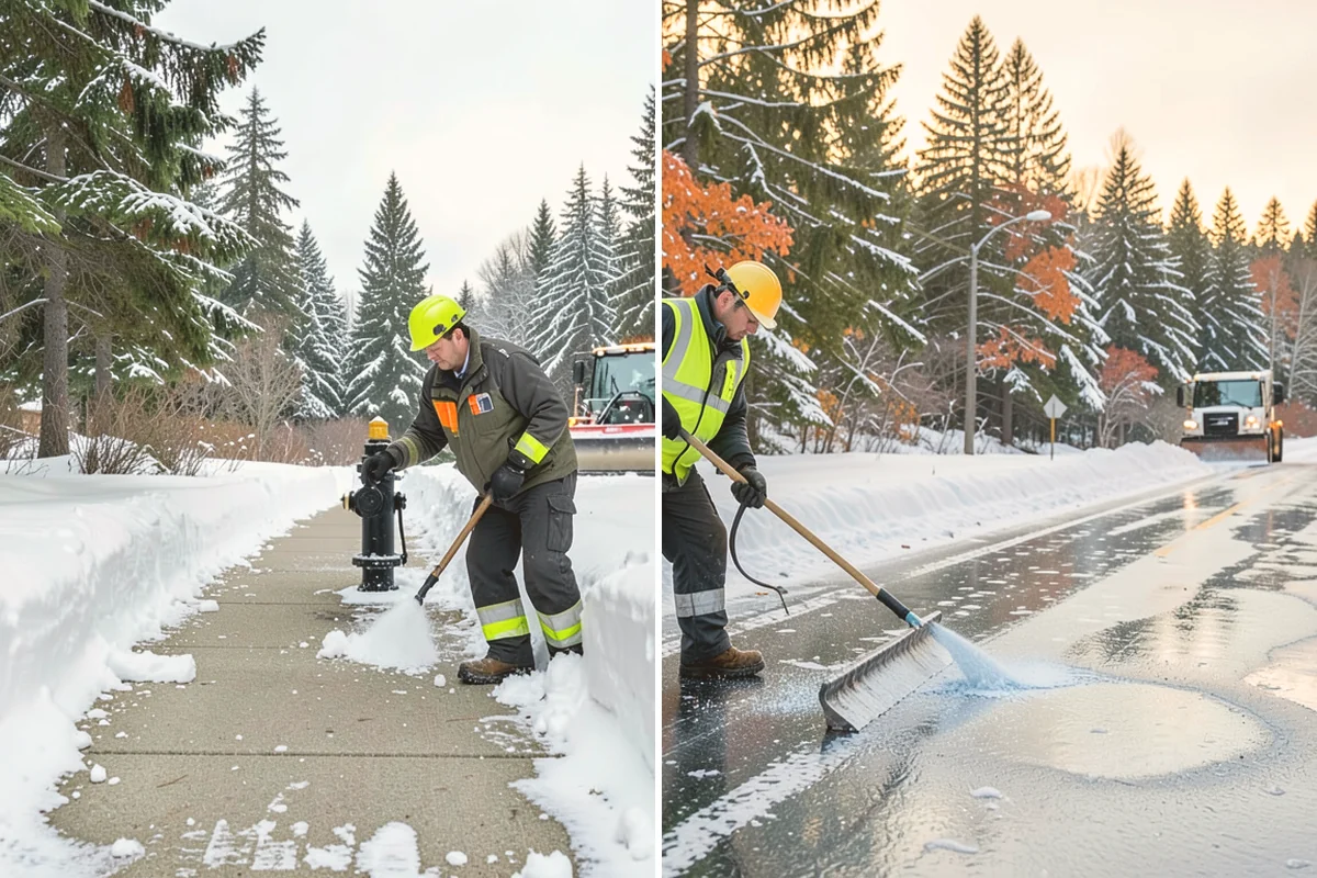 Emergency Snow Response in Bothell, King County, WA - Take your call and confirm location and priority areas
