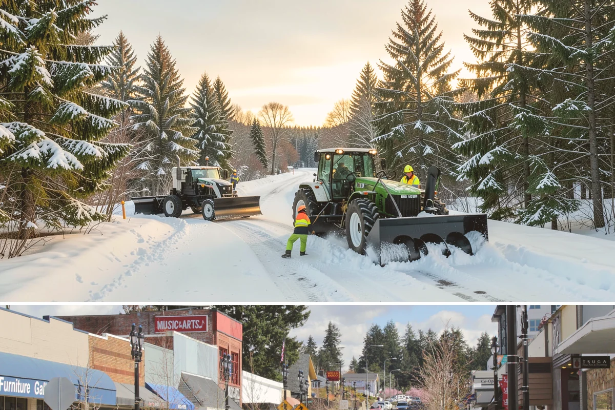 Emergency Snow Response in Bothell, King County, WA - Emergency calls spike during sudden lowland snow events, most often between December and February.