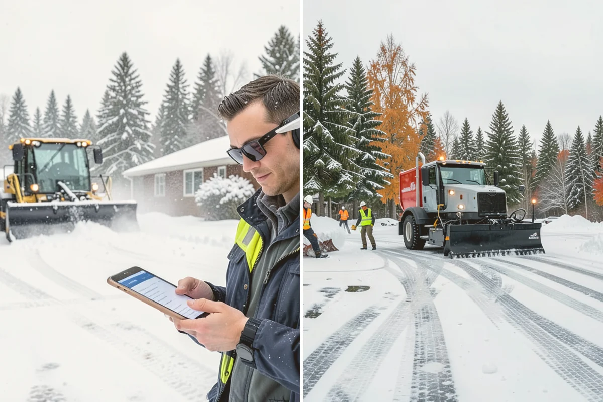 Emergency Snow Response in Brier, Snohomish County, WA - Take your call and confirm location and priority areas