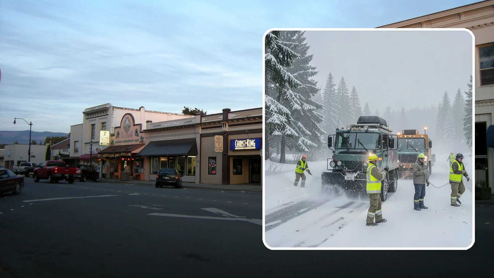 Emergency Snow Response in Burlington, Skagit County, WA - Our emergency snow response gets a crew to your property fast when an unexpected snowfall catches Western Washington off guard.