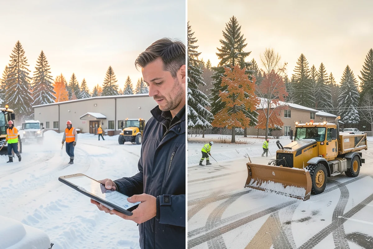 Emergency Snow Response in Burlington, Skagit County, WA - Take your call and confirm location and priority areas