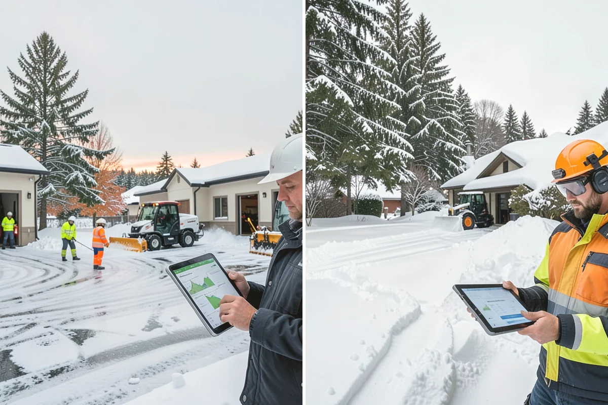 Emergency Snow Response in Carnation, King County, WA - Take your call and confirm location and priority areas