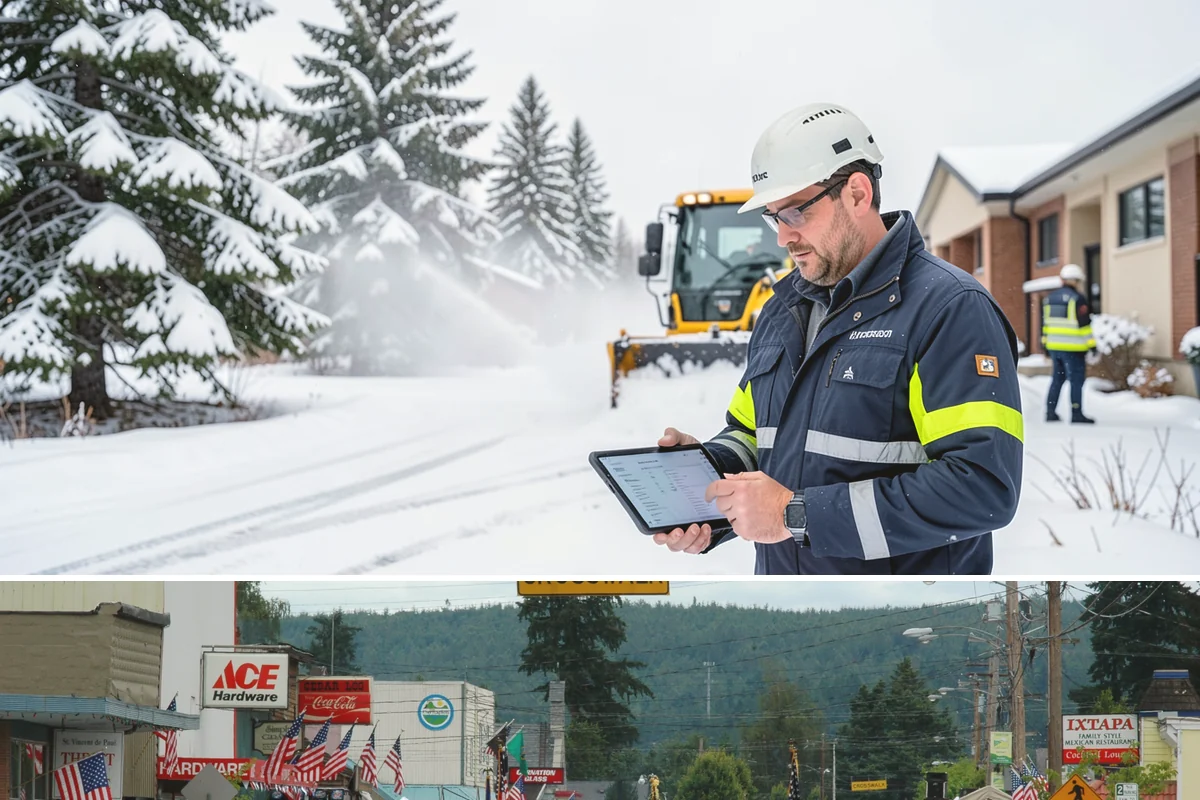 Emergency Snow Response in Carnation, King County, WA - Emergency calls spike during sudden lowland snow events, most often between December and February.