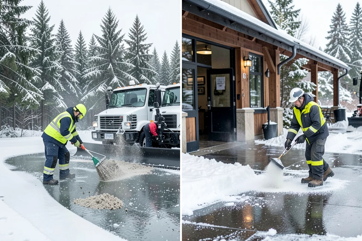 Emergency Snow Response in Clyde Hill, King County, WA - Take your call and confirm location and priority areas