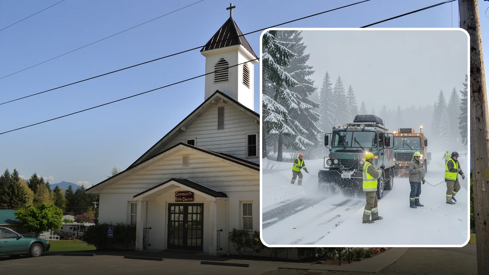 Emergency Snow Response in Concrete, Skagit County, WA - Our emergency snow response gets a crew to your property fast when an unexpected snowfall catches Western Washington off guard.