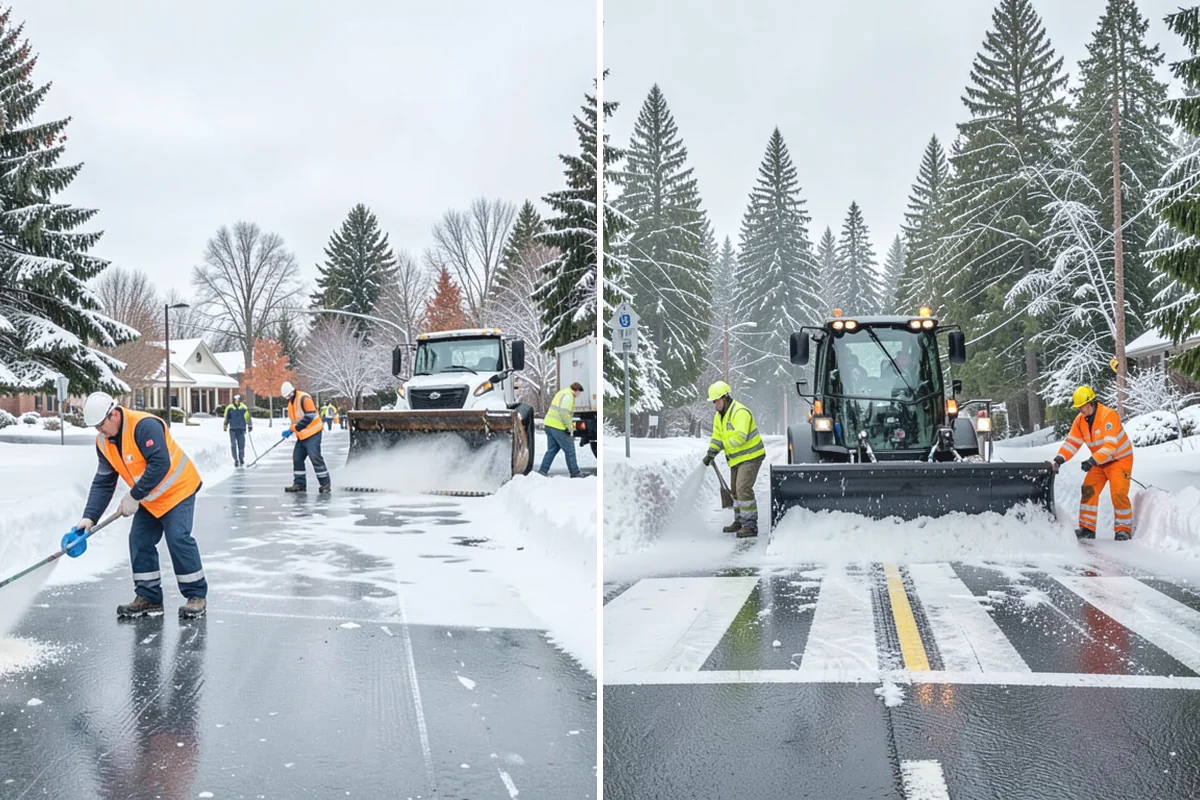 Emergency Snow Response in Coupeville, Island County, WA - Take your call and confirm location and priority areas
