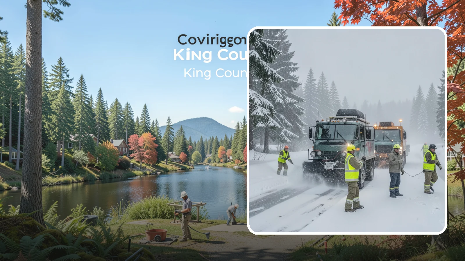 Emergency Snow Response in Covington, King County, WA - Our emergency snow response gets a crew to your property fast when an unexpected snowfall catches Western Washington off guard.