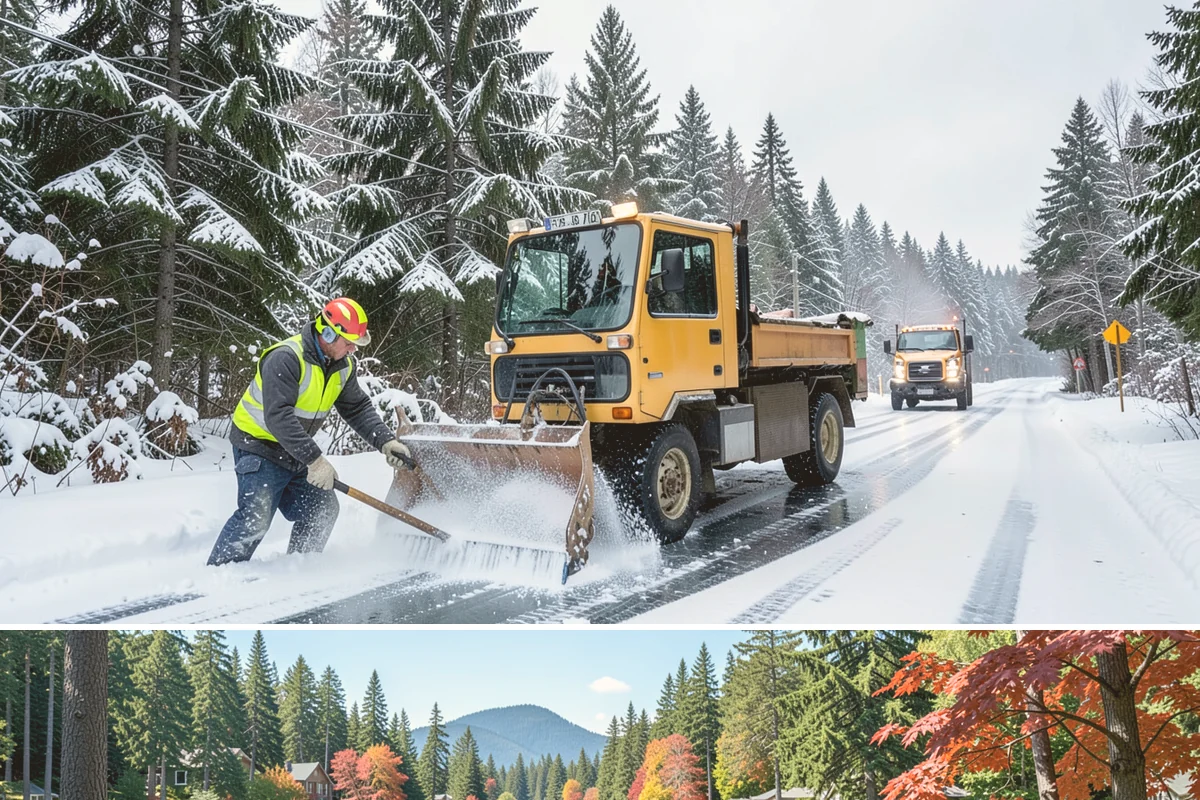 Emergency Snow Response in Covington, King County, WA - Emergency calls spike during sudden lowland snow events, most often between December and February.