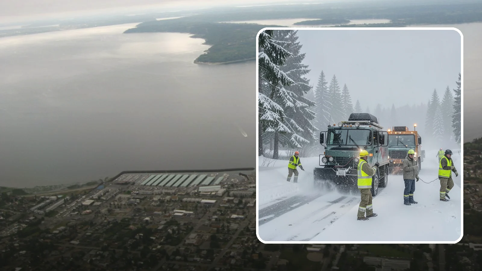 Emergency Snow Response in Des Moines, King County, WA - Our emergency snow response gets a crew to your property fast when an unexpected snowfall catches Western Washington off guard.