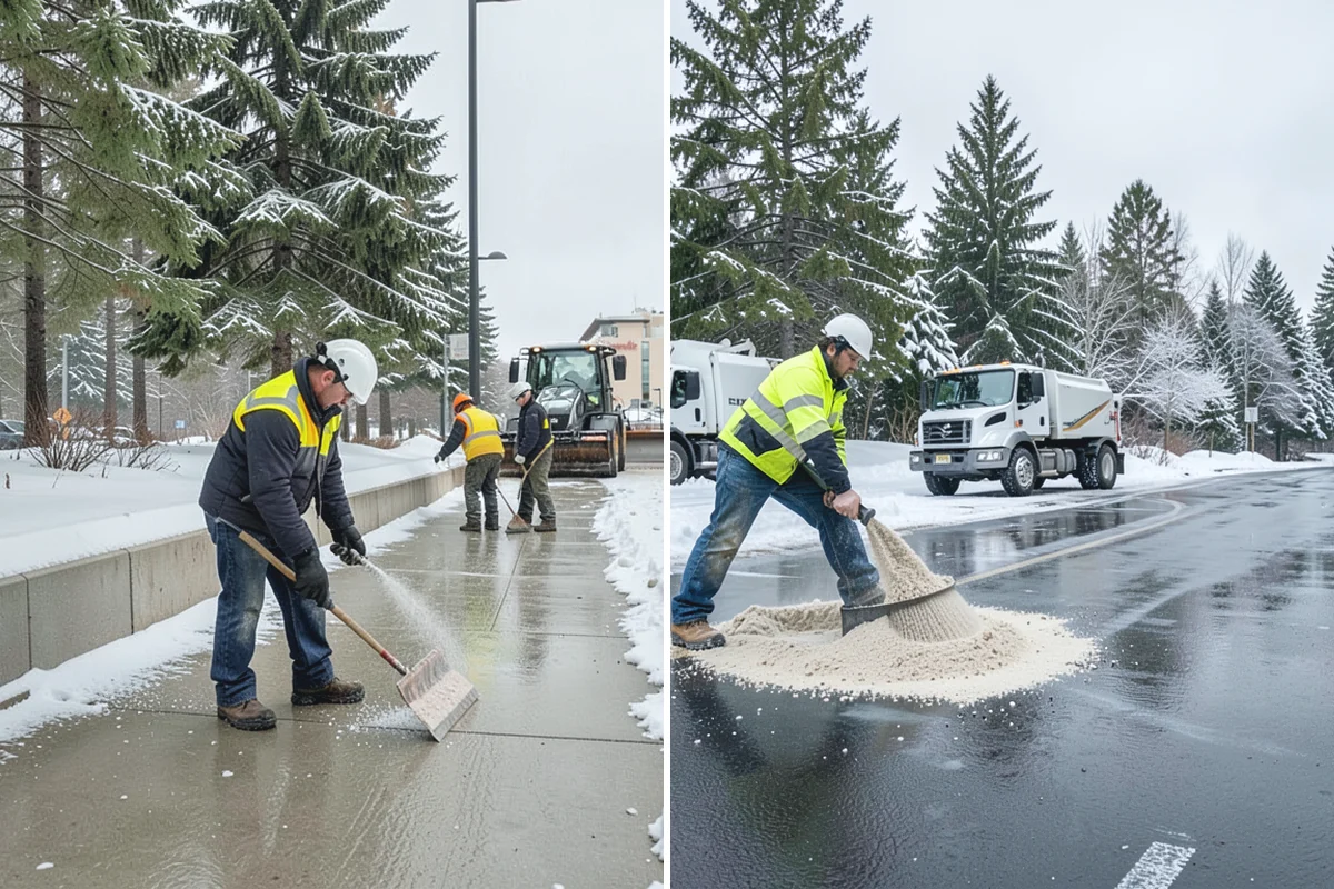Emergency Snow Response in Des Moines, King County, WA - Take your call and confirm location and priority areas