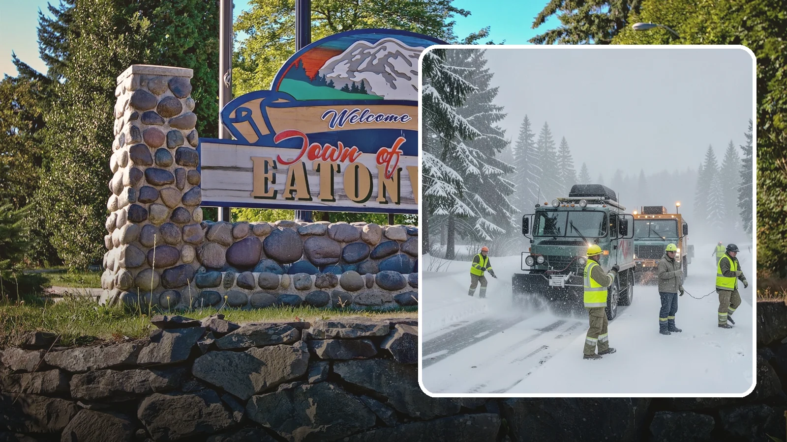 Emergency Snow Response in Eatonville, Pierce County, WA - Our emergency snow response gets a crew to your property fast when an unexpected snowfall catches Western Washington off guard.