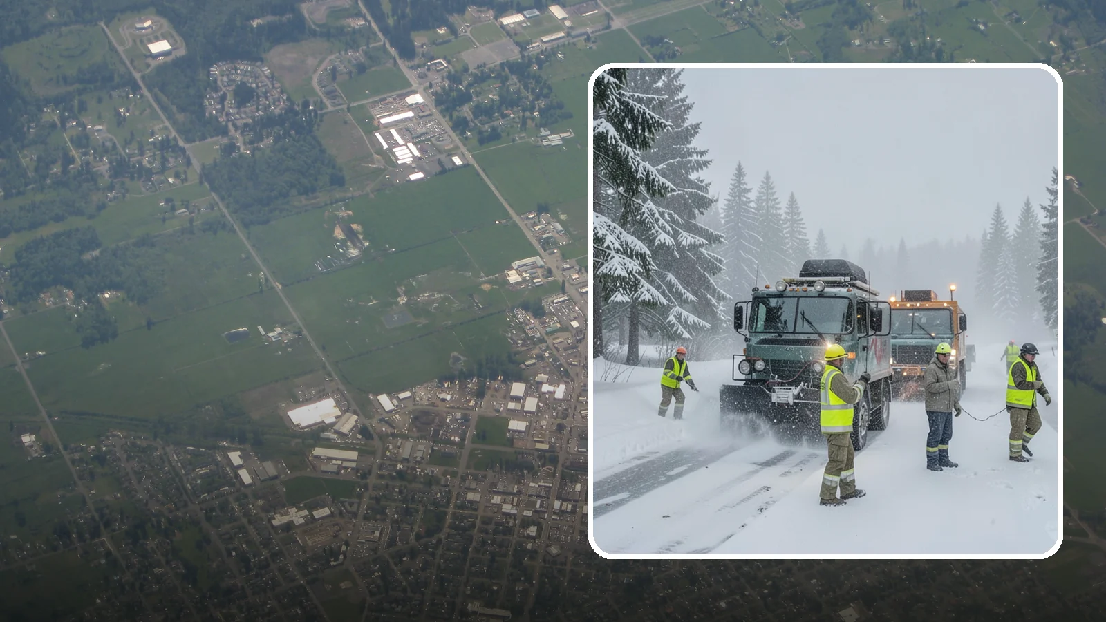 Emergency Snow Response in Enumclaw, King County, WA - Our emergency snow response gets a crew to your property fast when an unexpected snowfall catches Western Washington off guard.