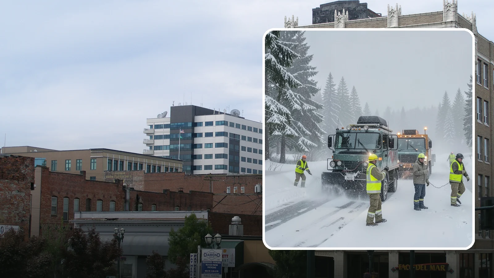 Emergency Snow Response in Everett, Snohomish County, WA - Our emergency snow response gets a crew to your property fast when an unexpected snowfall catches Western Washington off guard.