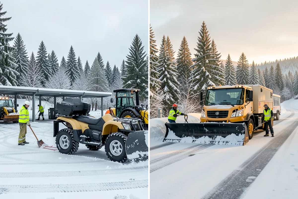 Emergency Snow Response in Gig Harbor, Pierce County, WA - Take your call and confirm location and priority areas