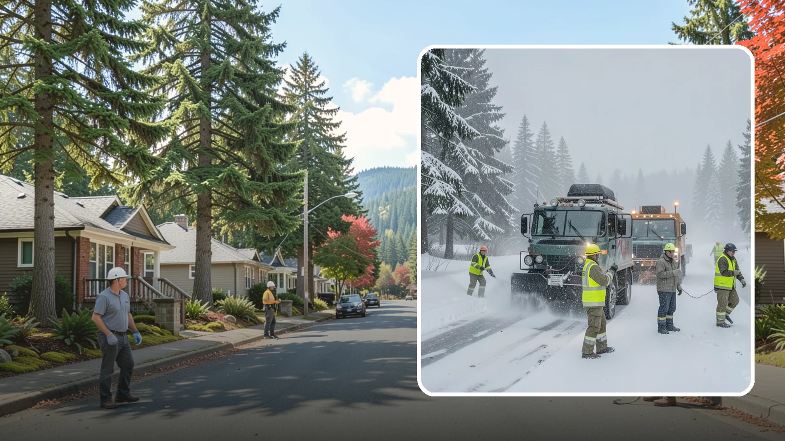 Emergency Snow Response in Hunts Point, King County, WA - Our emergency snow response gets a crew to your property fast when an unexpected snowfall catches Western Washington off guard.