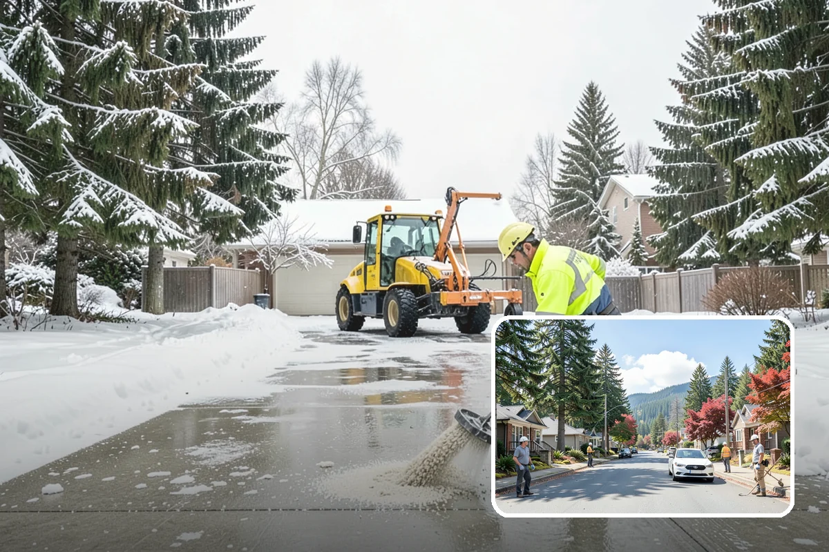 Emergency Snow Response in Hunts Point, King County, WA - Rapid dispatch to urgent situations