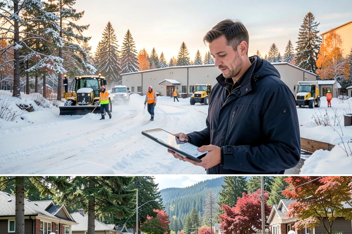 Emergency Snow Response in Hunts Point, King County, WA - Emergency calls spike during sudden lowland snow events, most often between December and February.