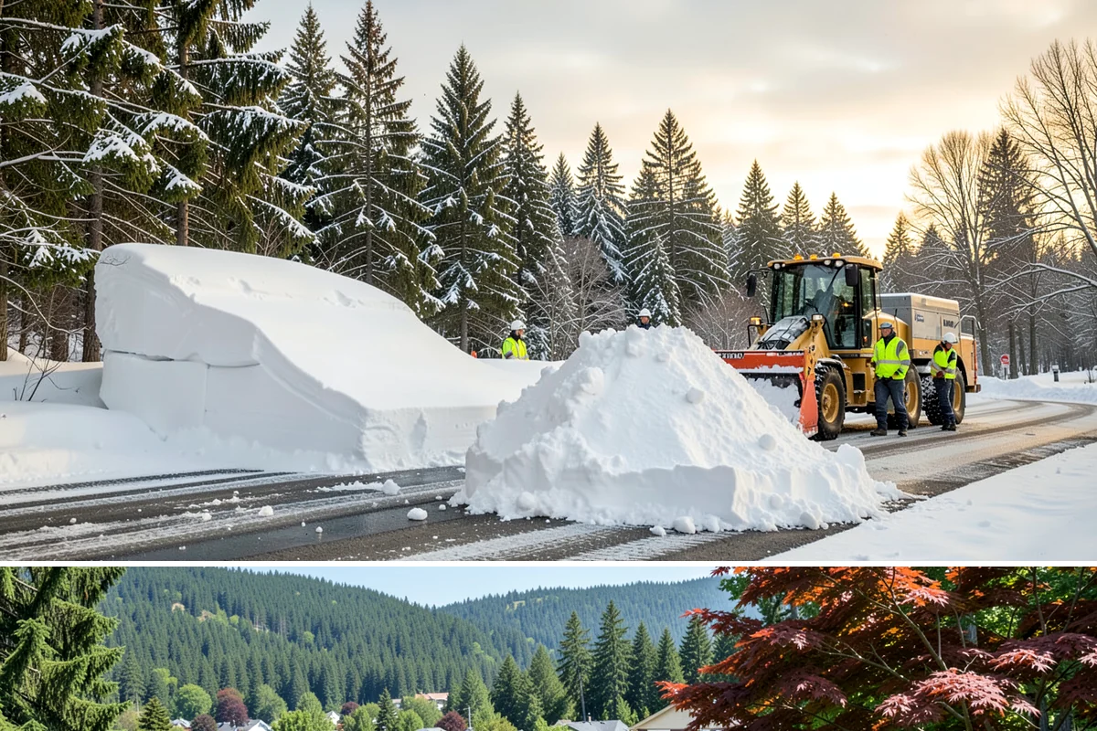 Emergency Snow Response in Index, Snohomish County, WA - Emergency calls spike during sudden lowland snow events, most often between December and February.