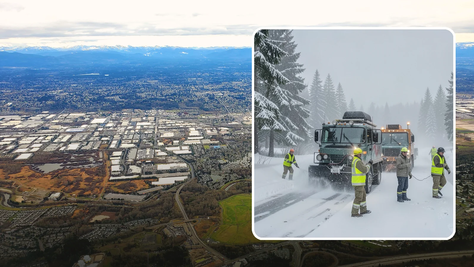 Emergency Snow Response in Kent, King County, WA - Our emergency snow response gets a crew to your property fast when an unexpected snowfall catches Western Washington off guard.