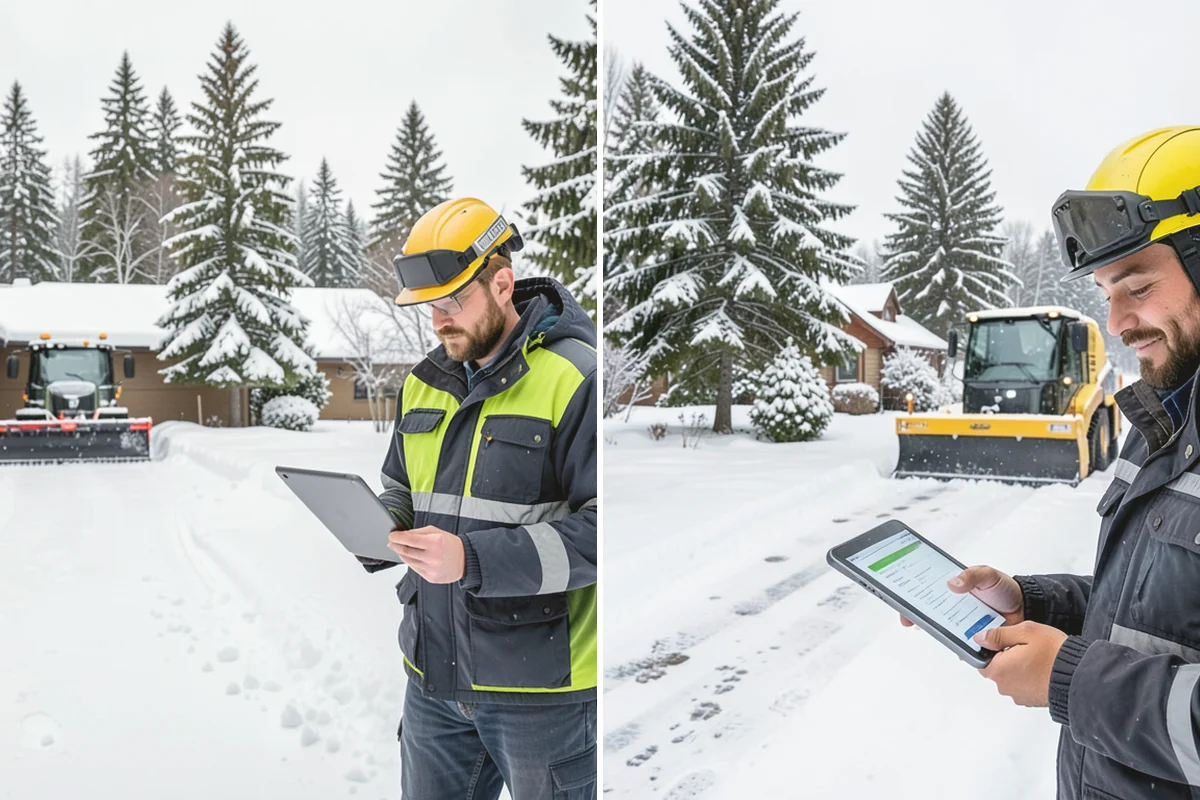 Emergency Snow Response in Lake Stevens, Snohomish County, WA - Take your call and confirm location and priority areas